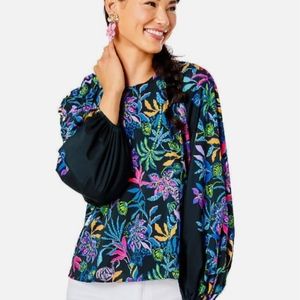 Lilly Pulitzer Imani Longsleeve Blouse